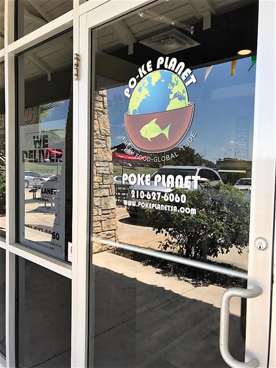 Poke Planet door